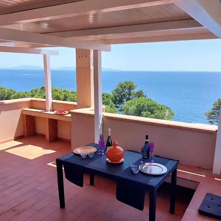 Semesterbostad La Terrazza - Goelba Capo D'arco